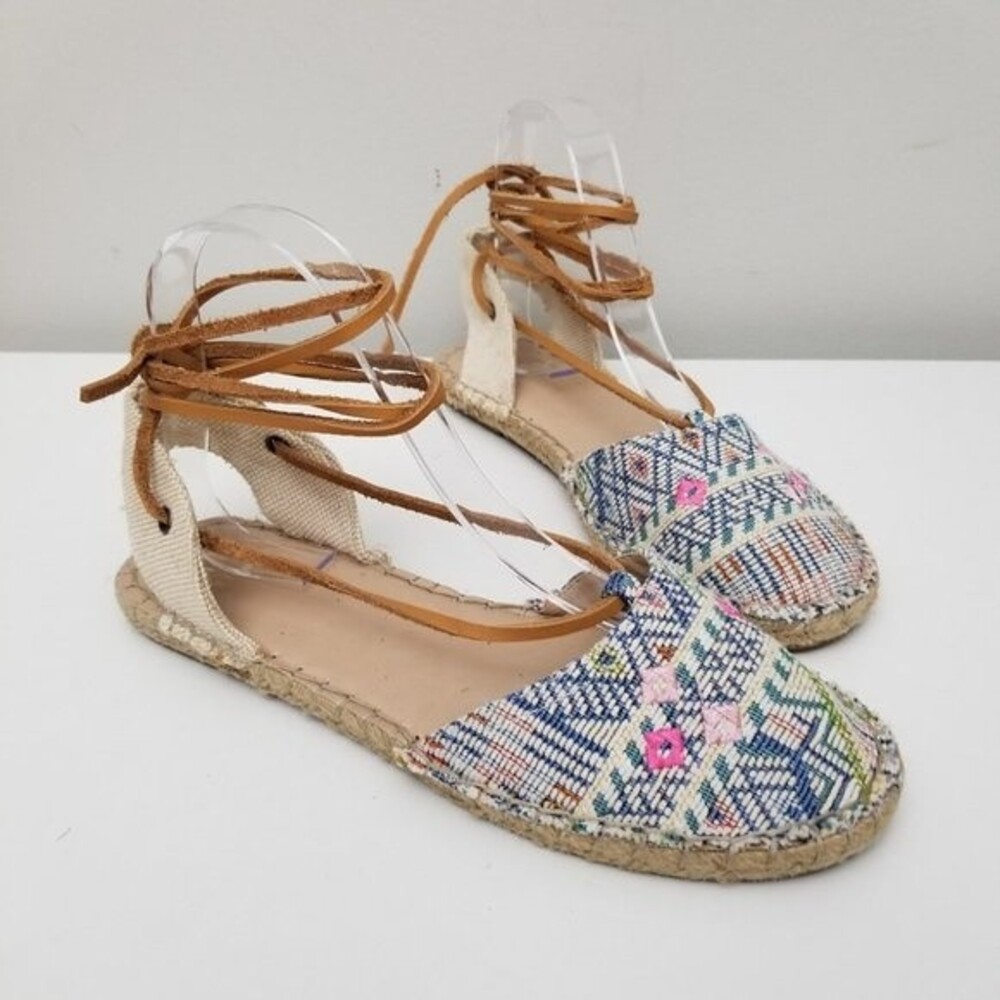 Mix No.6 Espadrille Canina Sizr 7.5 Boho peasant vacay summer